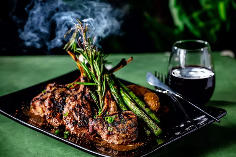Image: MIso-marinated lamb chops
