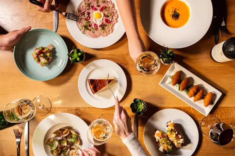 Image: An assortment of signature dishes at Edan Bistro