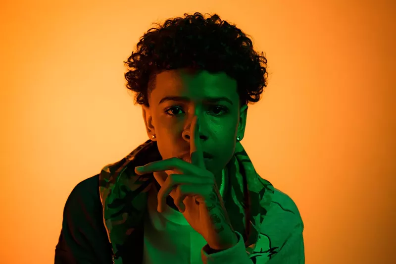 Image: Tallahassee emcee Luh Tyler's catalogue is chock-full of icy weed raps and smug punchlines.