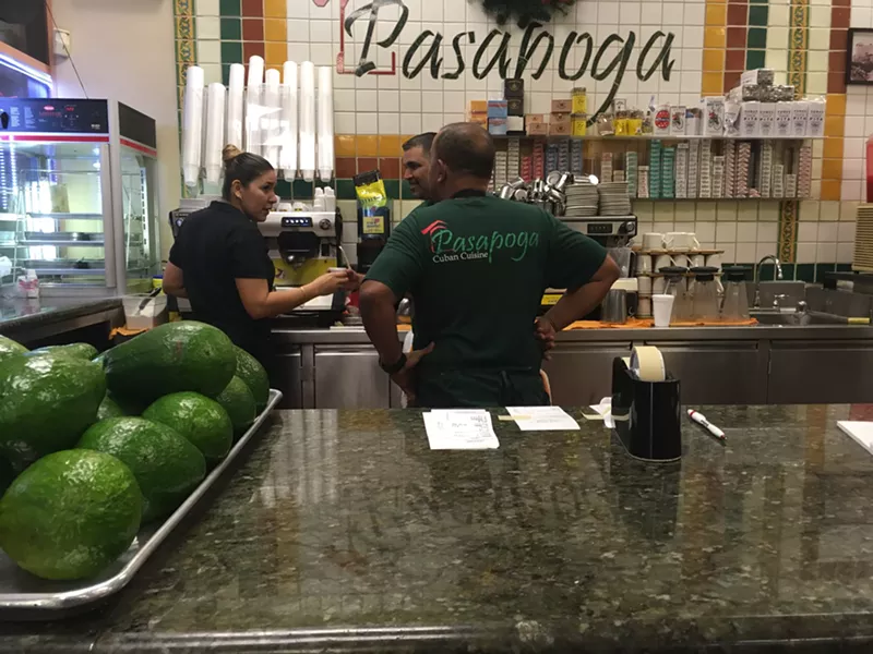 Image: Pasapoga, a 24-hour Cuban restaurant located at 15725 SW 72nd St. in West Kendall.