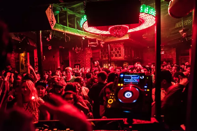Image: Upstairs at the Electric Pickle. See more photos from the past ten years at the Electric Pickle here.