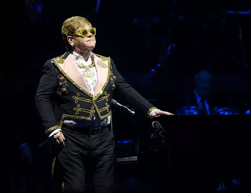 Image: Sir Elton John performs onstage at New York's Madison Square Garden March 5, 2019.