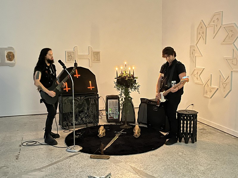 Corpse Chrysalis performed at the inaugural Community event at Emerson Dorsch.