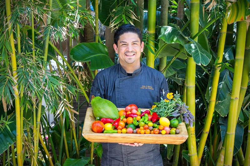 Image: Essensia's chef de cusine, Ilde Ferrer.