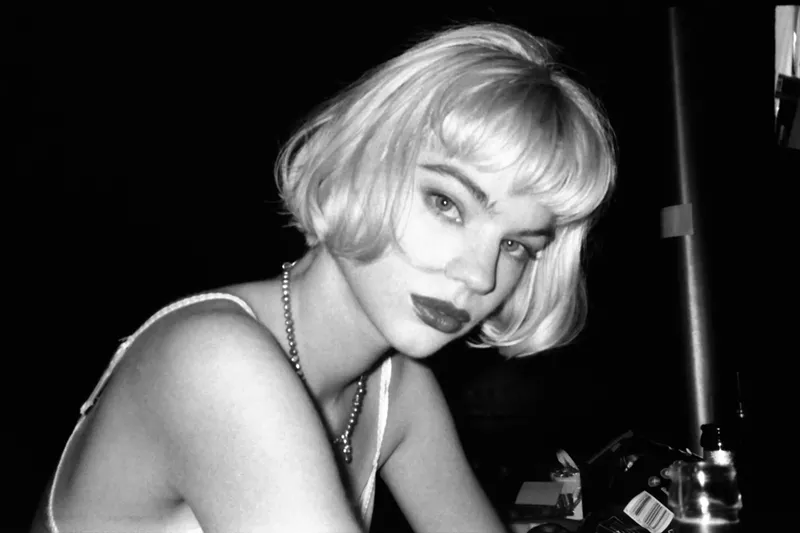 Image: Black and white image of Dutch producer Estella Boersma