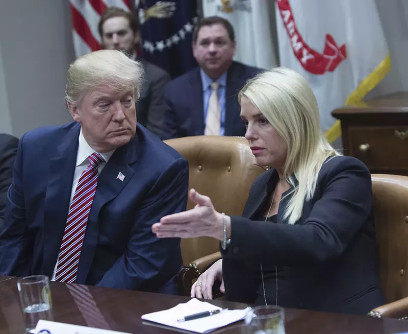 Image: Today's announcement that Pam Bondi will join the Trump White House has ethics watchdogs furious.