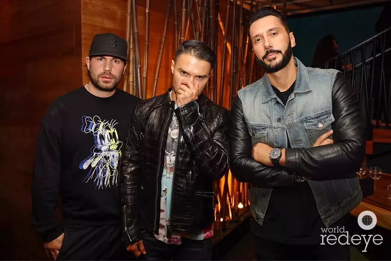Image: Jojo Lahoud, Alec Monopoly, and Cedric Gervais