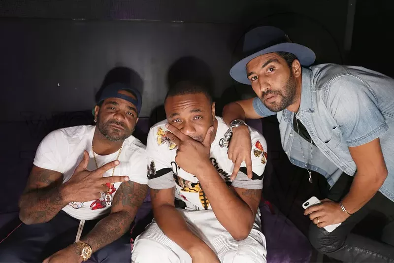 Image: Jim Jones, E-Feezy and Ali Nassiri