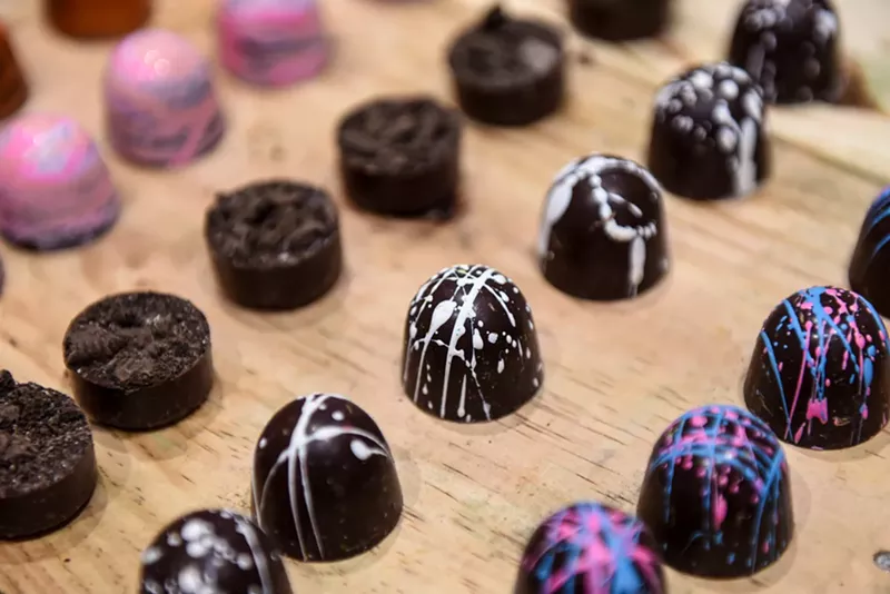 Image: Chocolates galore.