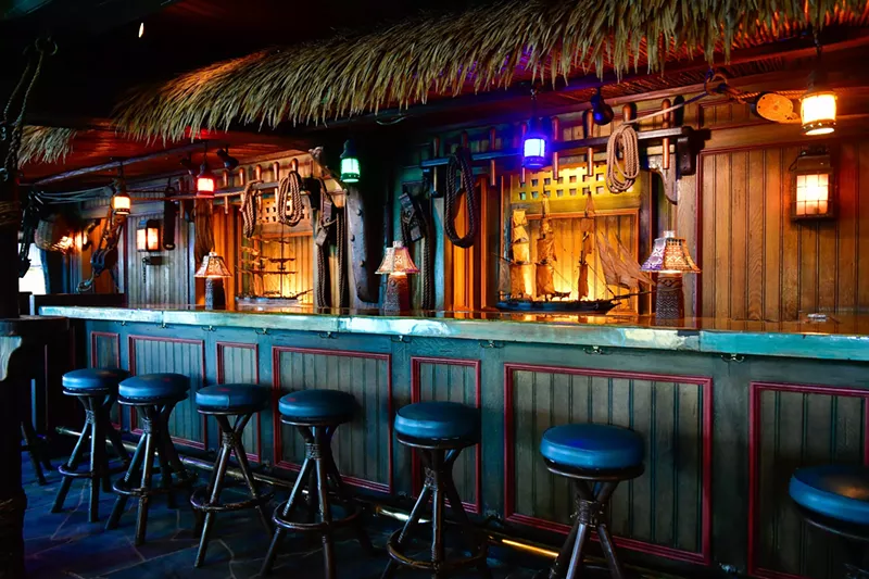 Image: a bar with props