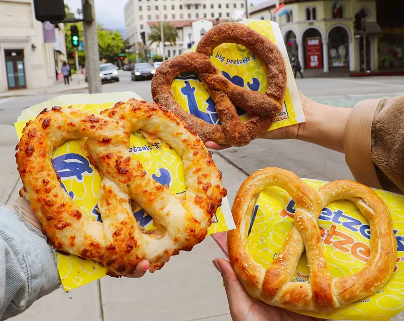Image: Cheese, cinnamon, and regular Wetzel's Pretzels are coming to Miami in 2025