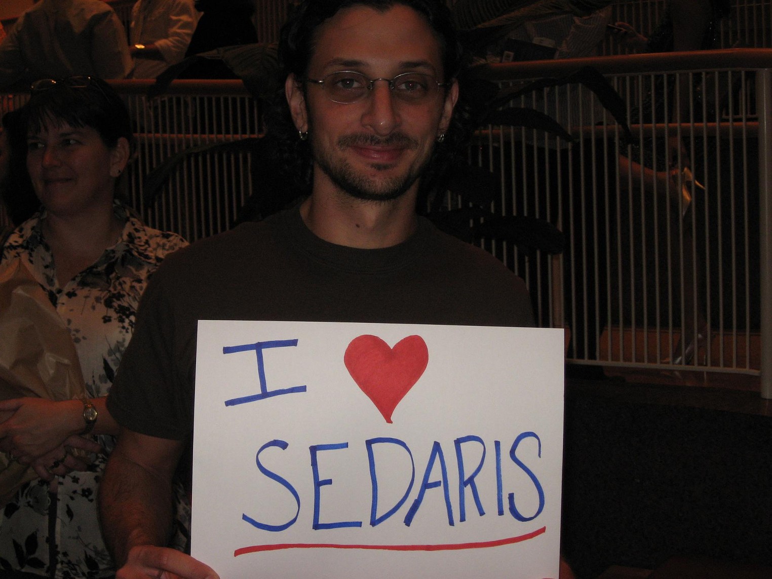 Fans Shout Out to David Sedaris at the Arsht Center Miami