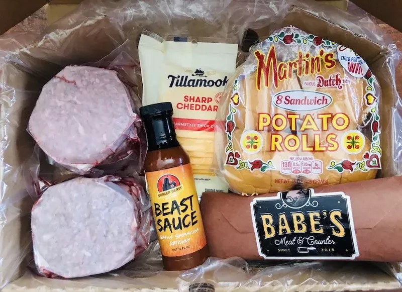 Image: Burger Beast Burger Box.