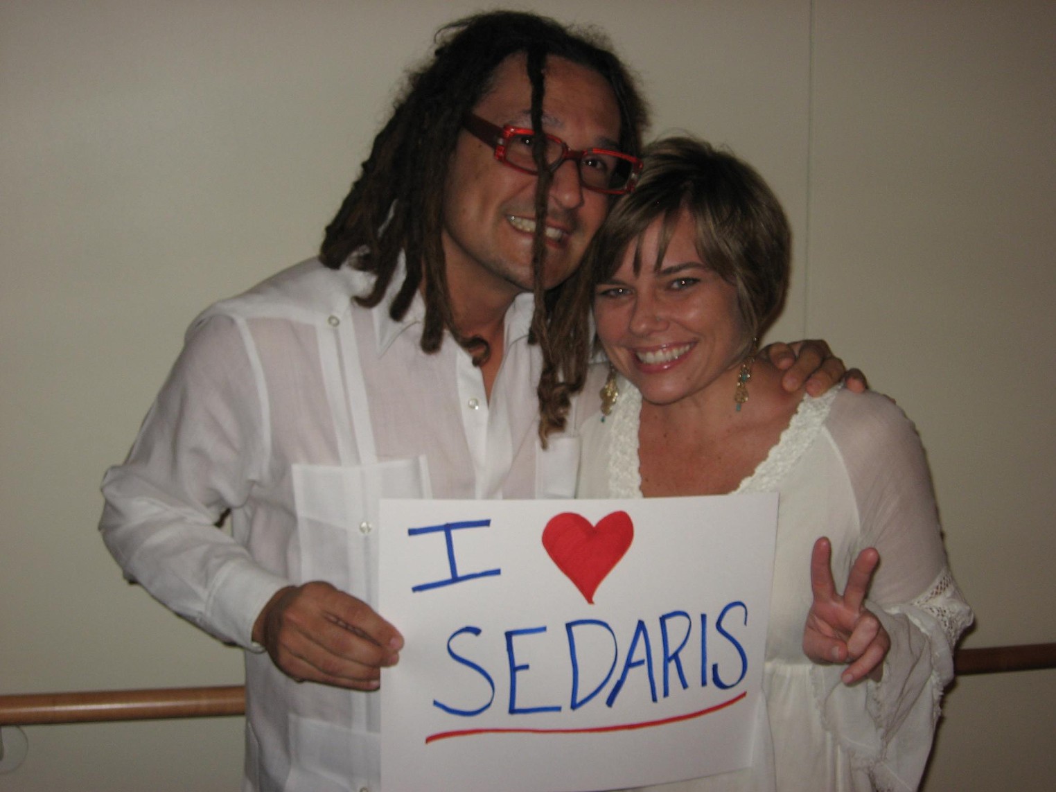 Fans Shout Out to David Sedaris at the Arsht Center Miami