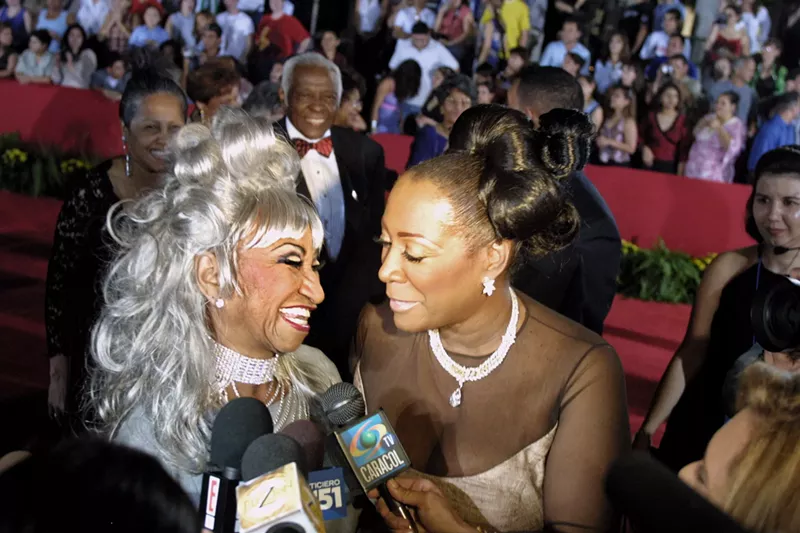 Image: Celia Cruz and Patti LaBelle