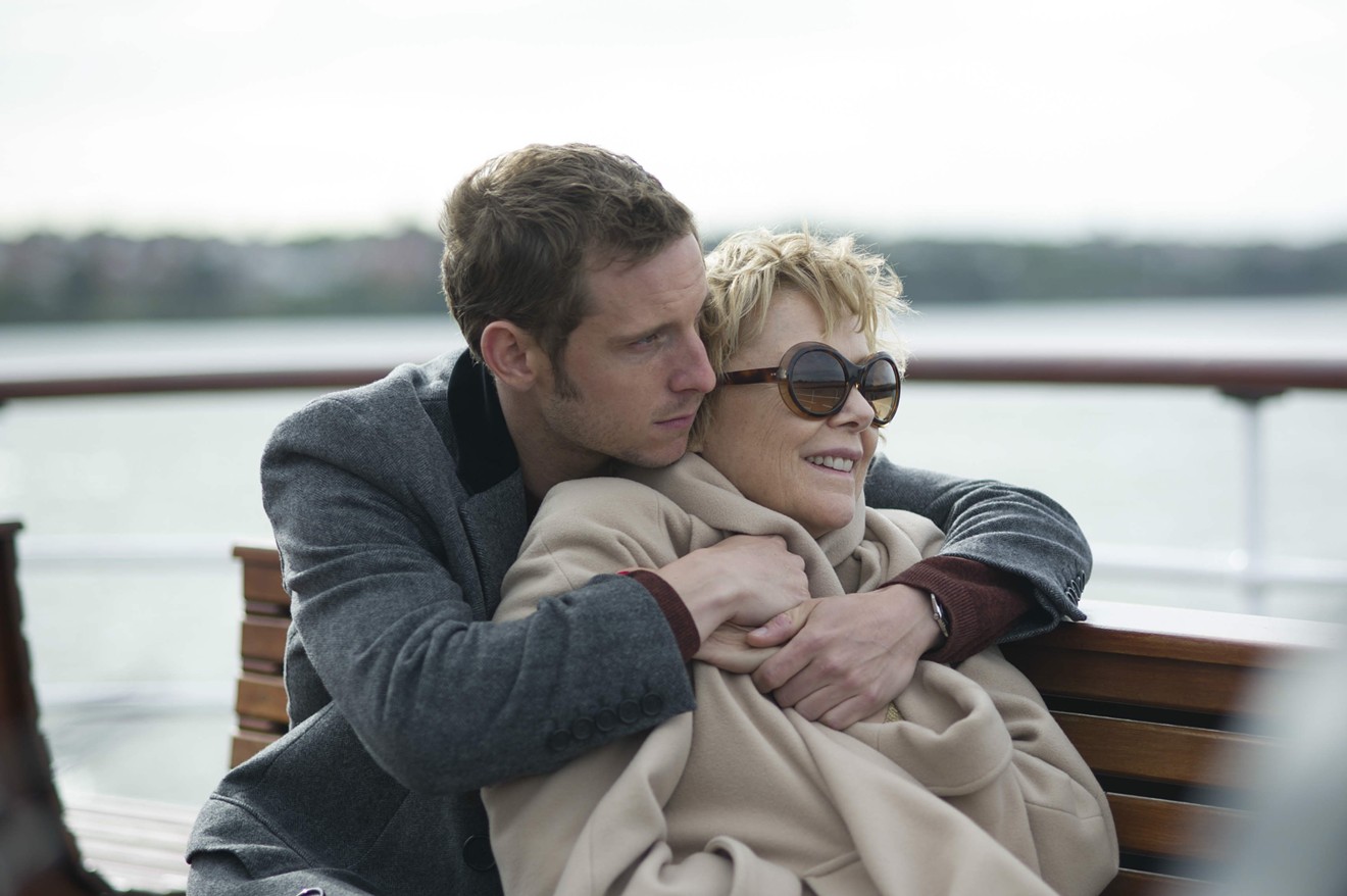 Annette Bening (right) stars as troubled, aging actress Gloria Grahame and Jamie Bell plays her under-30 pick-me-up hunk Turner in Paul McGuigan’s Film Stars Don’t Die in Liverpool.