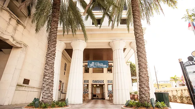 Exterior of Coral Gables Art Cinema