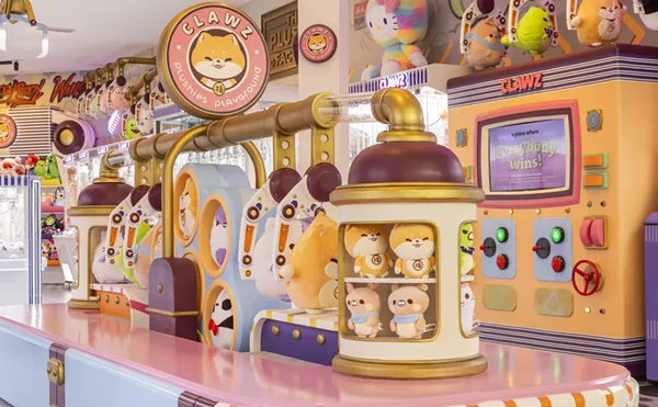 Image: First Miami Claw Machine Arcade Opens at International Mall