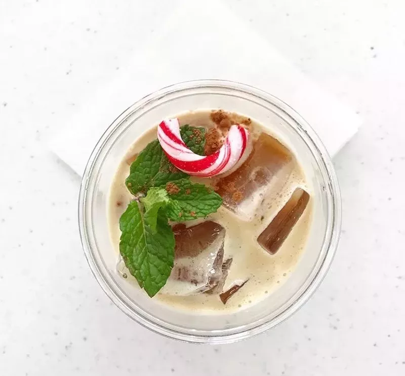 Image: Department Coffee's spicy mint cocoa.