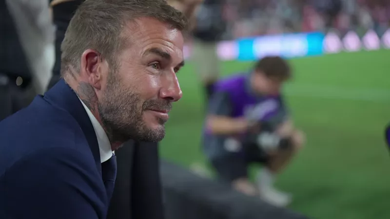 Image: The Netflix documentary Beckham takes a look at the life of Inter Miami CF co-owner and former English footballer David Beckham.