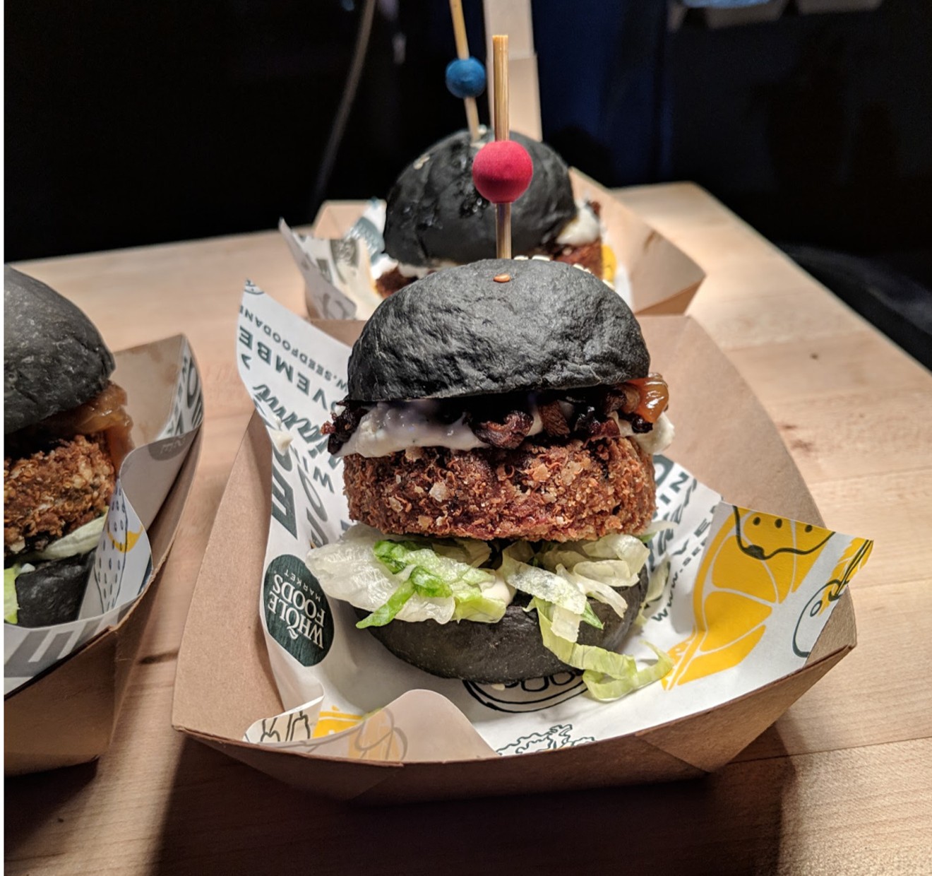 Planta's black and bleu burger