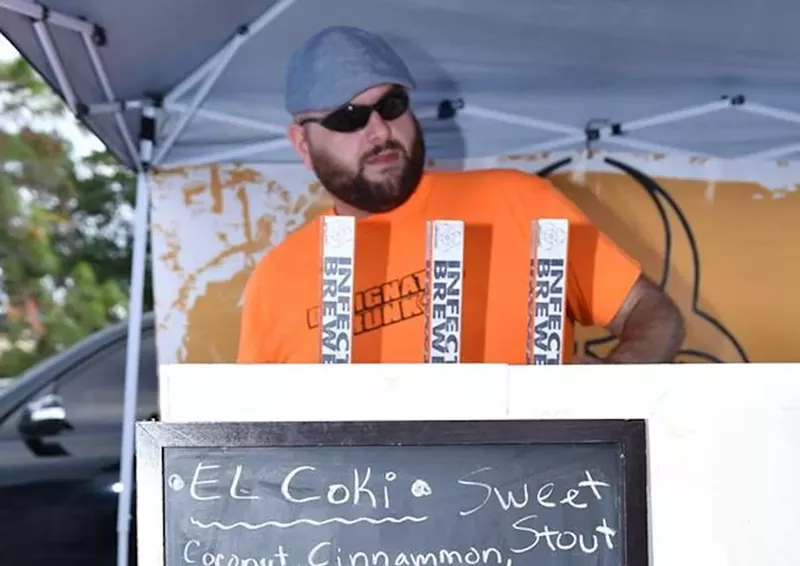 Image: Infected Brewery founder and brewer Marc Gutierrez.