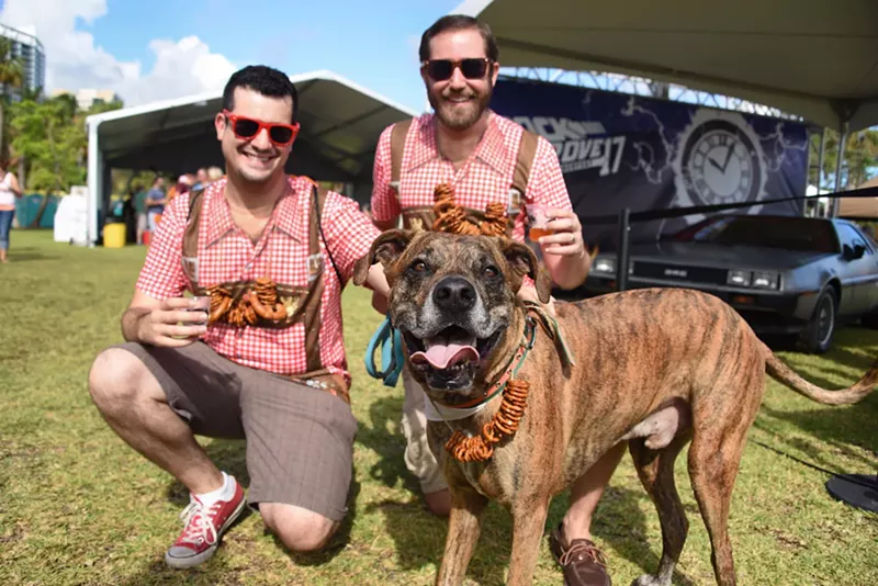 Image: A man's best friend is his beer.