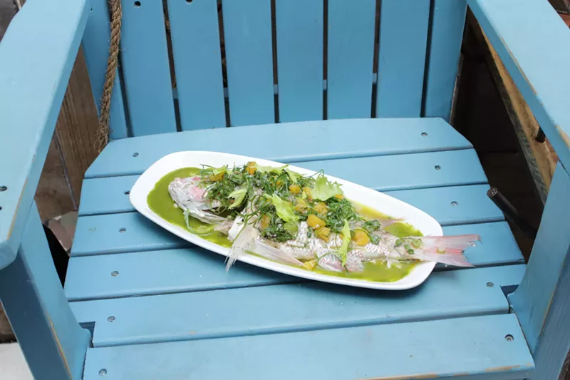Image: Steamed local catch