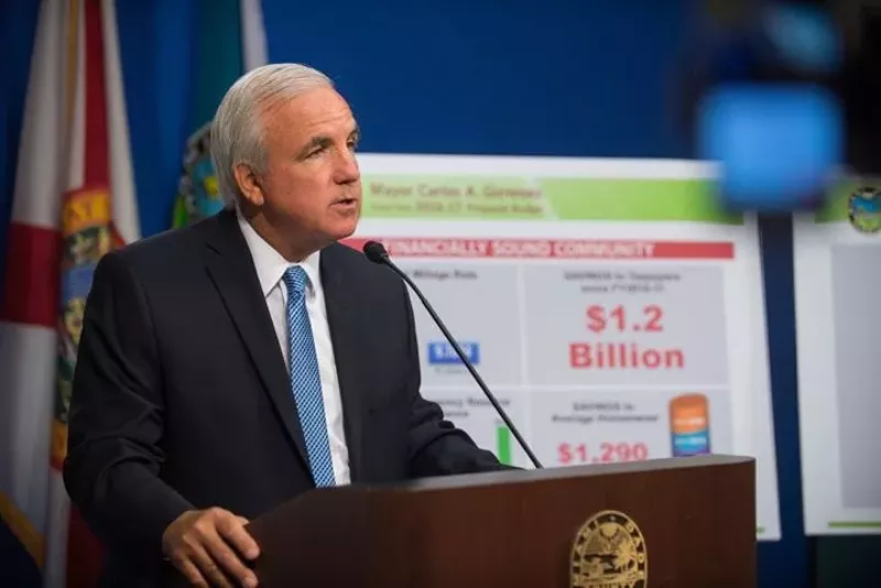 Image: Miami-Dade Mayor Carlos Gimenez