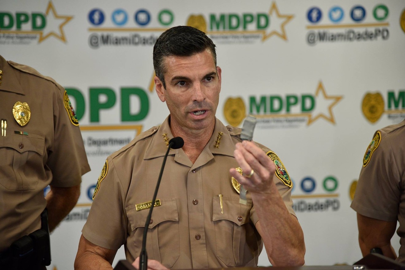 Miami-Dade County Police Director Juan Perez