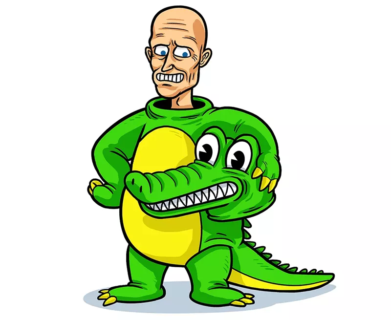 Image: Alligators are cold-blooded, just like Gov. Rick Scott.