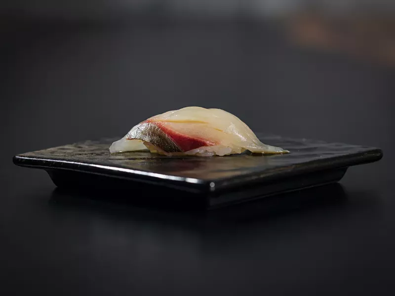 Image: Mr. Oma Kase offers several menu options for its chef's choice experience.
