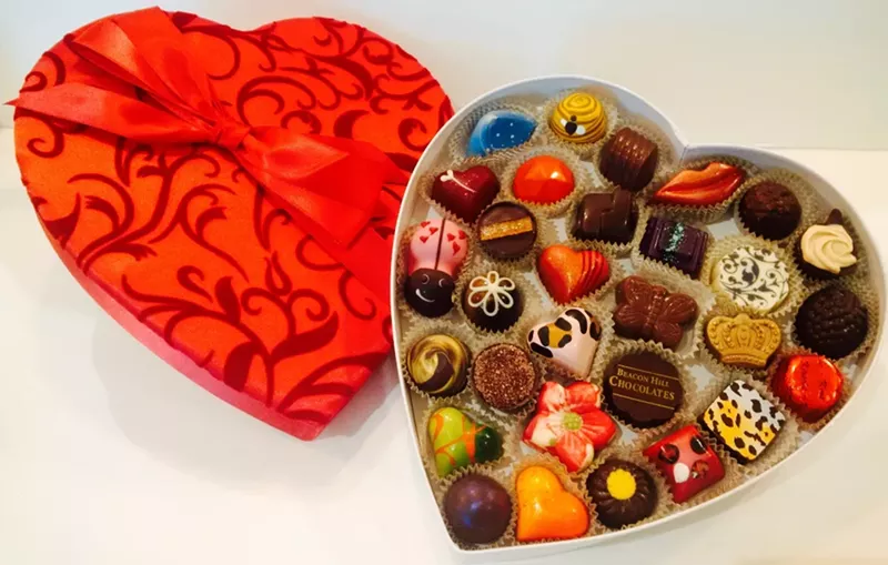 Image: Beacon Hill's Valentine's Day truffles