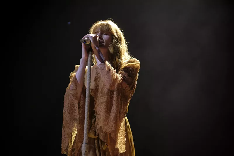 Image: See more photos of Florence + the Machine at the AAA here.