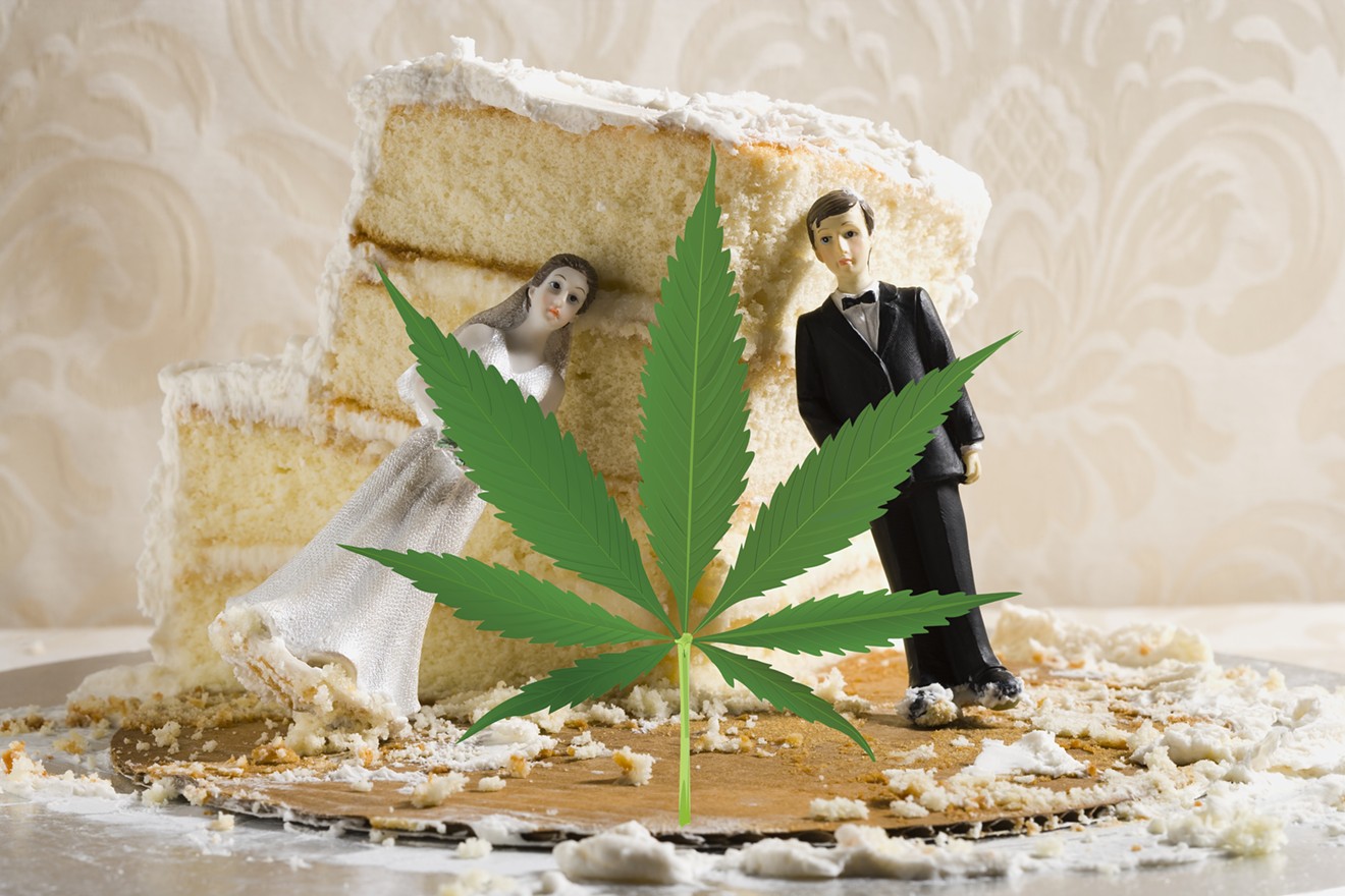 A caterer at a Longwood, Florida, wedding allegedly served food laced with marijuana to unwitting wedding guests.