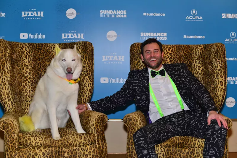 Image: JB Ghuman Jr. at the world premiere of his film The (ART) oF BE(i)NG at the 2019 Sundance Film Festival.