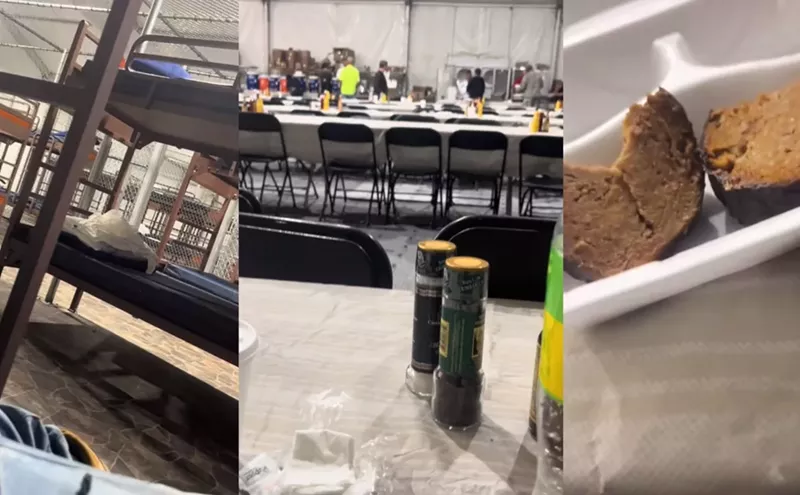 Image: Florida Man Posted TikToks Inside Alligator Alcatraz. He Says They Got Him Fired.