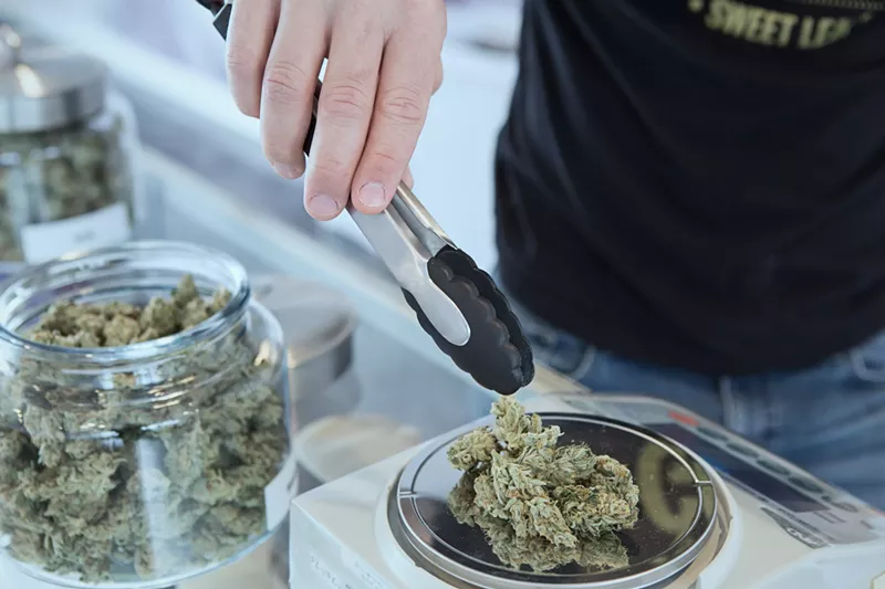 Image: The sales figures signal that cannabis might be as recession-proof as alcohol and cigarettes.