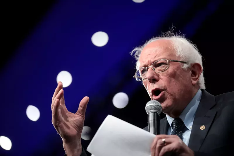 Image: Sanders' real mistake was one of political messaging.