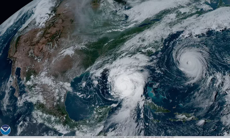 Image: In August 2023, Hurricane Idalia slammed Florida's Gulf Gulf Coast as a major Category 3 hurricane.
