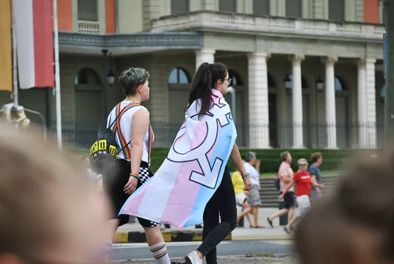 Image: The bill would have set testosterone-level requirements for trans female athletes to be eligible to compete.