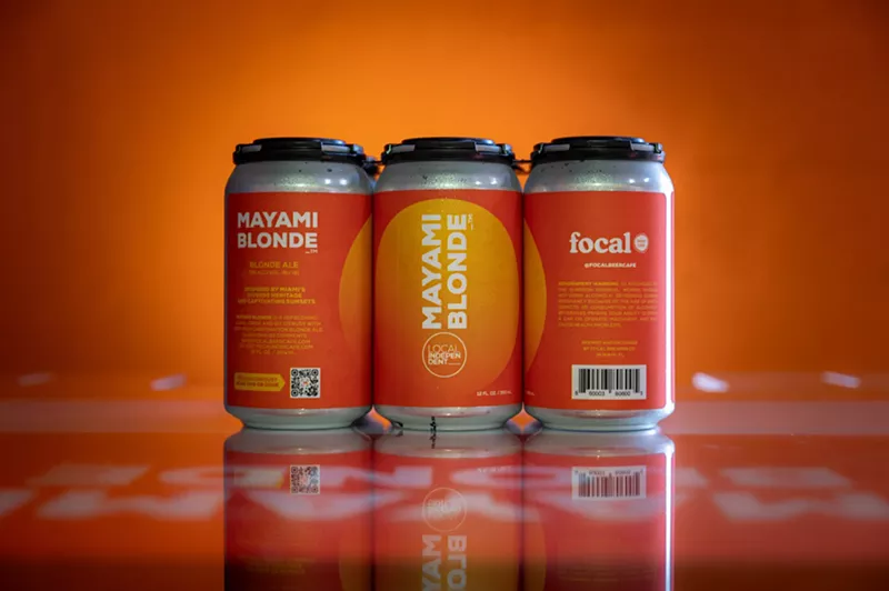 Image: The flagship Mayami Blonde ale from Focal Beer Cafe.