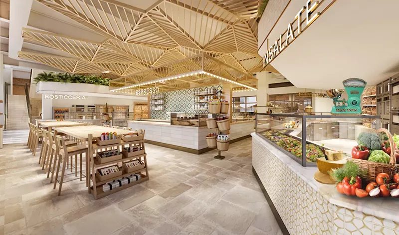 Image: La Centrale's market.