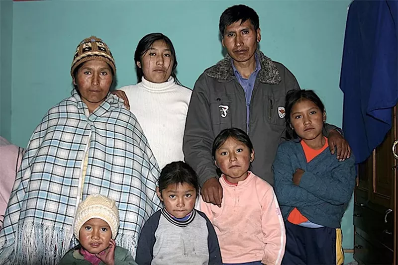 Image: Eloy and Etelvina Mamani are still seeking justice after their 8-year-old daughter was killed by a government sniper.