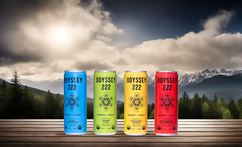 Image: Odyssey brings a mushroom-fueled energy drink to Florida.