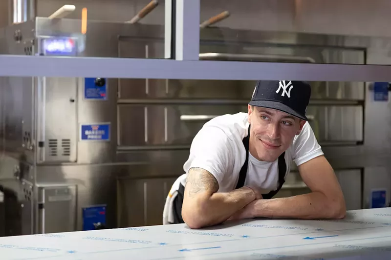 Image: Pizzaiolo Frankie Fratto