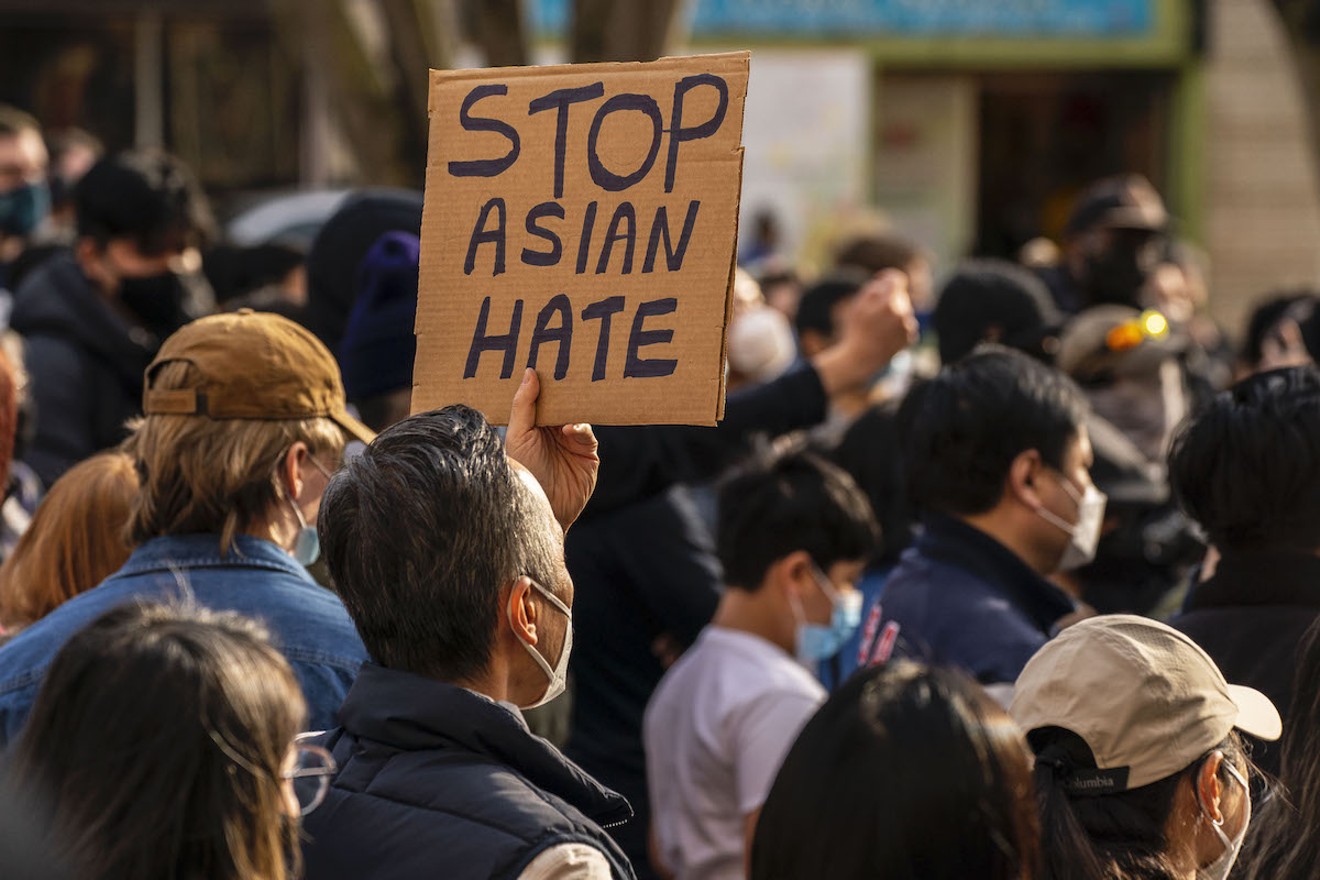 Demonstrators have poured out across U.S. cities to protest against the racism toward the Asian-American community.