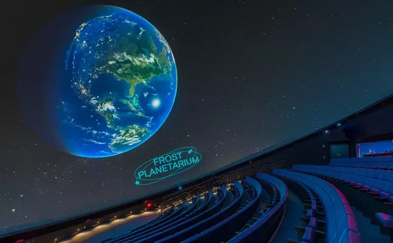 Image: Frost Museum Planetarium Laser Show, Debuting Soon With EDM, Is Among World's Best