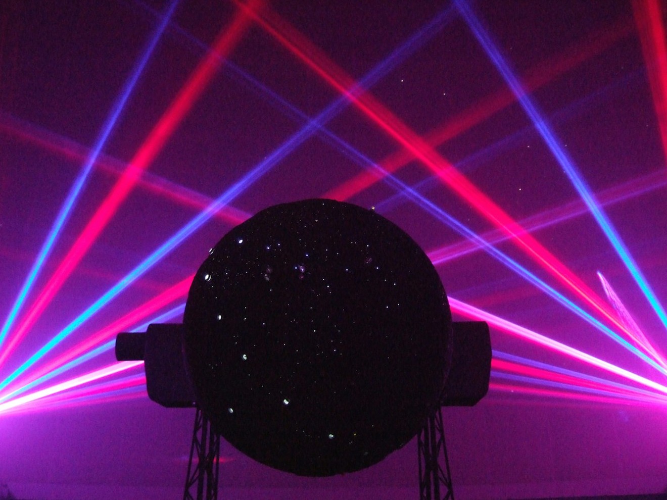 The laser light shows at the science museum's old location were an integral part of Miami life.