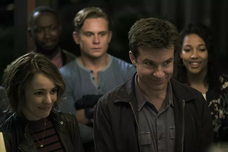 Image: Rachel McAdams and Jason Bateman in Game Night.